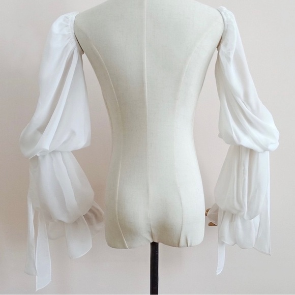 Ivory Detachable Sleeves - Picture 3 of 5